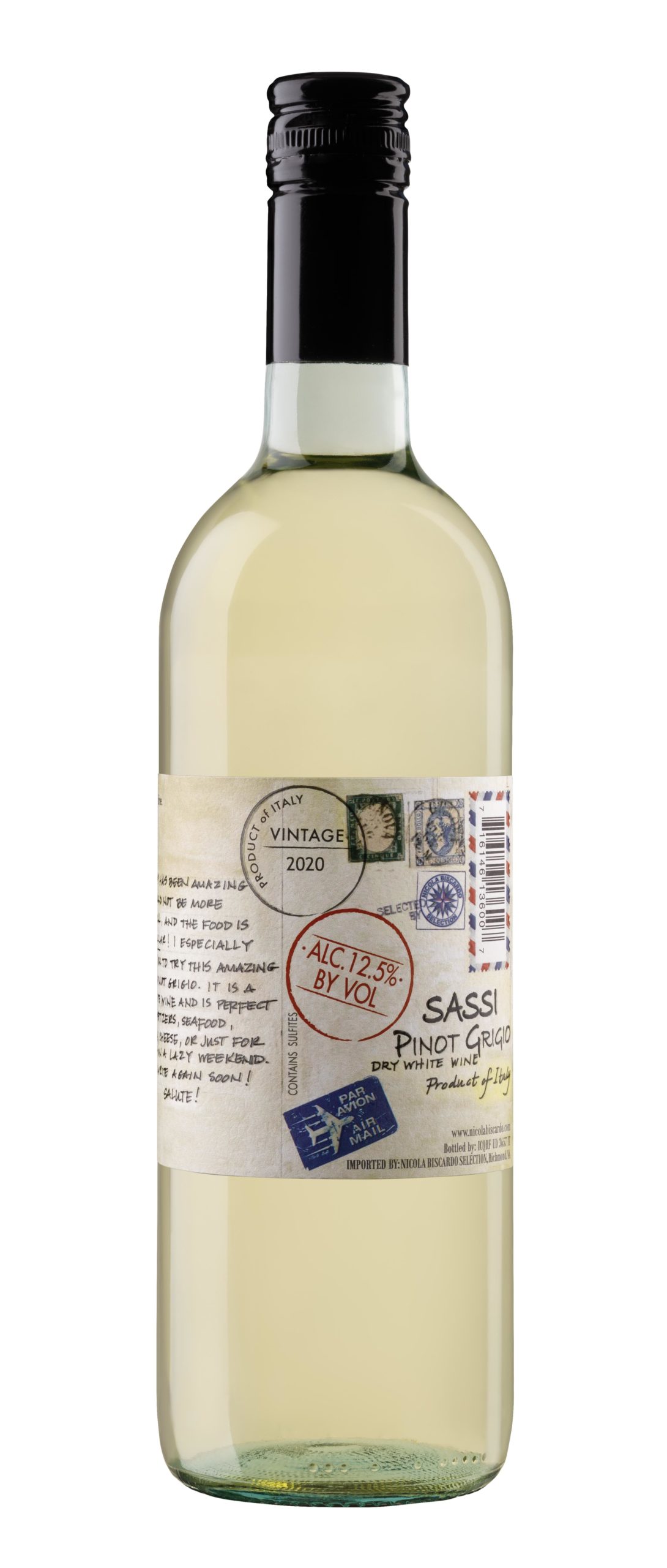 SASSI PINOT GRIGIO FRIULI DOC