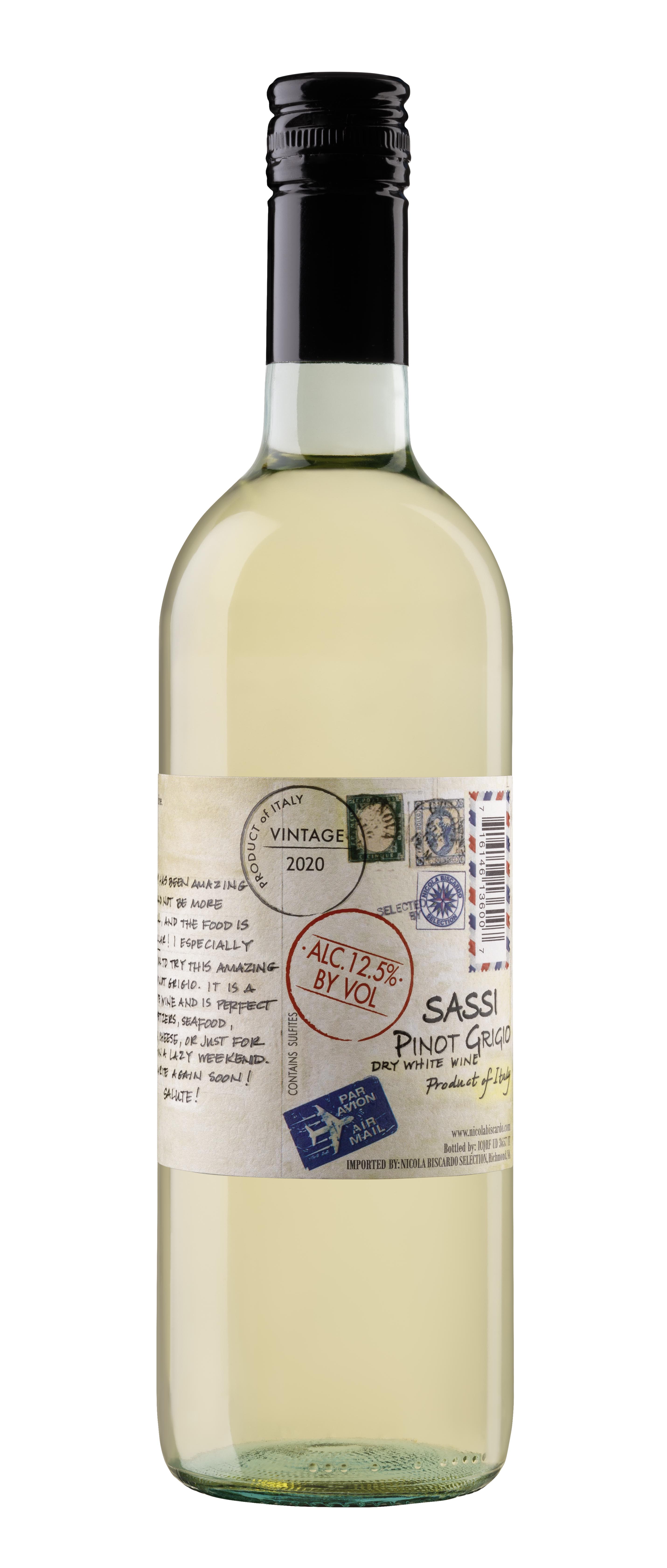SassiNeri Delle Venezie Pinot Grigio