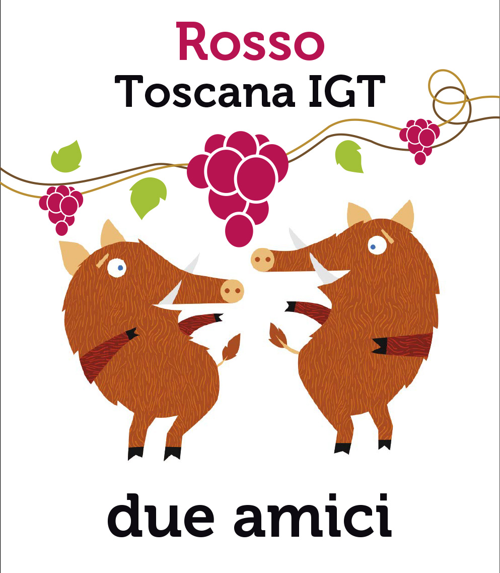 TOSCANA ROSSO “DUE AMICI”